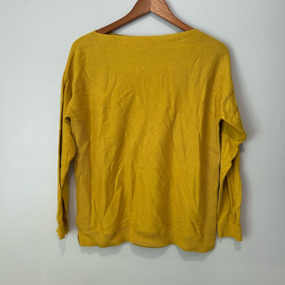 Joules mustard yellow sweater (6)